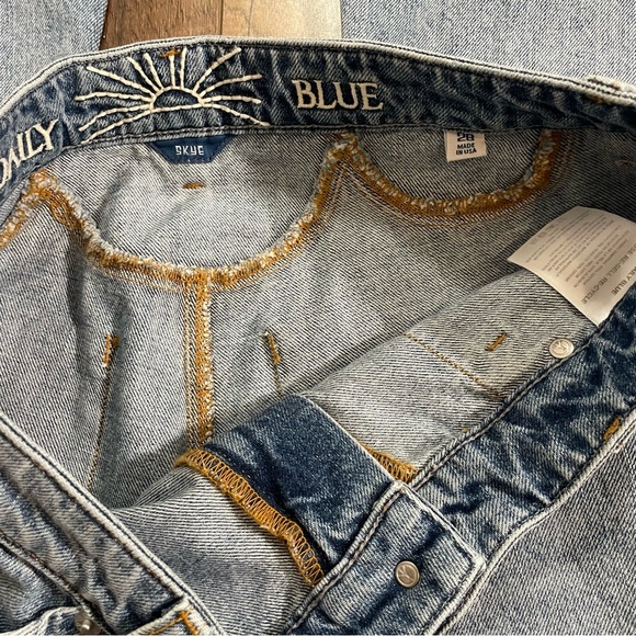 NWT $360 Daily Blue “Skye” Bell Leg Denim Jeans - Picture 9 of 15